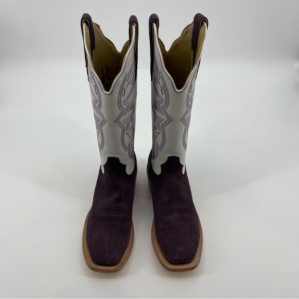 Suede Cowboy Boots